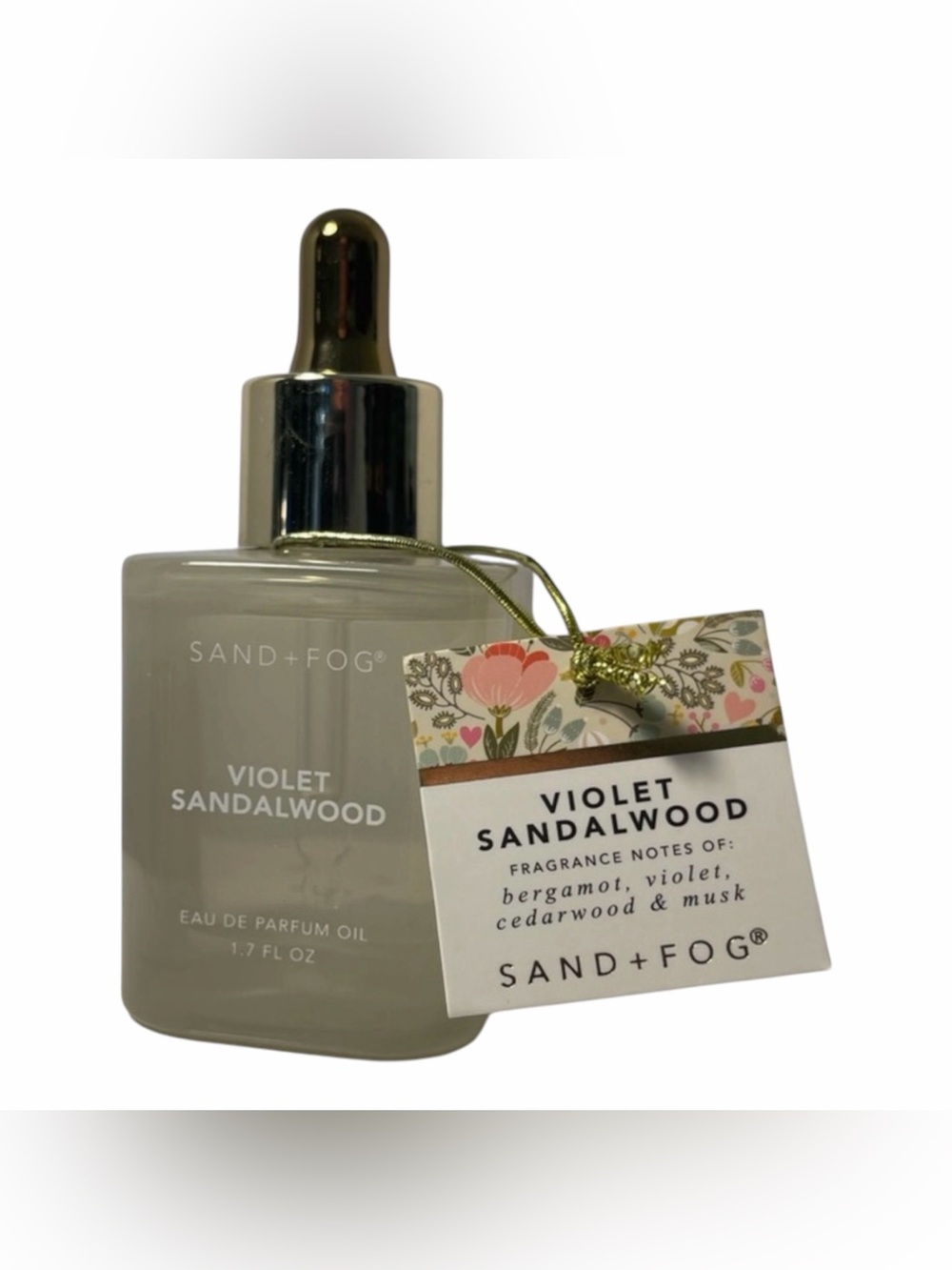 Sand + Fog "Violet Sandalwood" Scented Body Oil 1.7 fl oz - NWT **